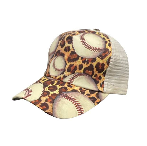 ILTEX Apparel Caps Baseball Cheetah Cap