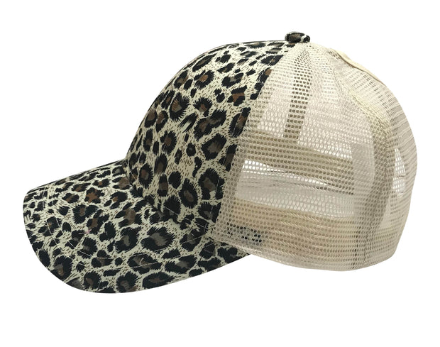 ILTEX Apparel Cheetah Cream Cap