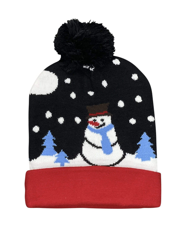 ILTEX Apparel Christmas Beanie - Snowman