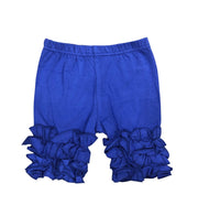 ILTEX Apparel Kids Clothing 1-2 years / Royal Blue Icing Ruffle Shorts Kids