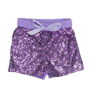 ILTEX Apparel Kids Clothing Lavender / 6-12 Months Sequin Shorts Kids
