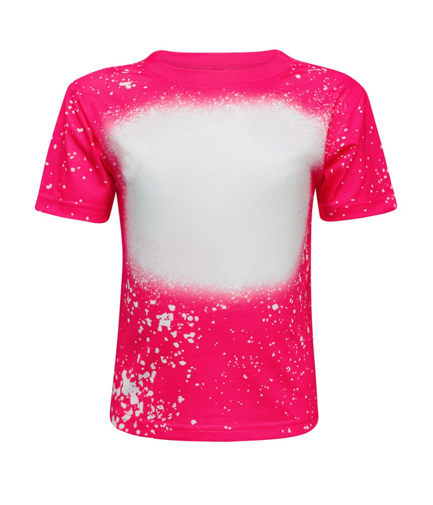ILTEX Apparel Kids Clothing Pink / 2T Faux Bleached Tees - Toddler & Youth