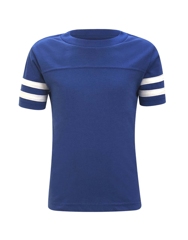 ILTEX Apparel Royal Blue / 6 months 2 Stripes Jersey T-Shirt Kids