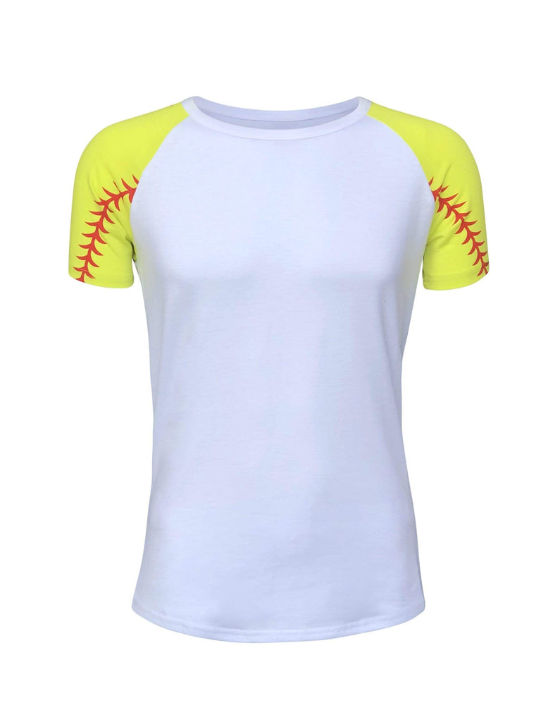 Softball Raglan Short Sleeve Tee – ILTEX Apparel