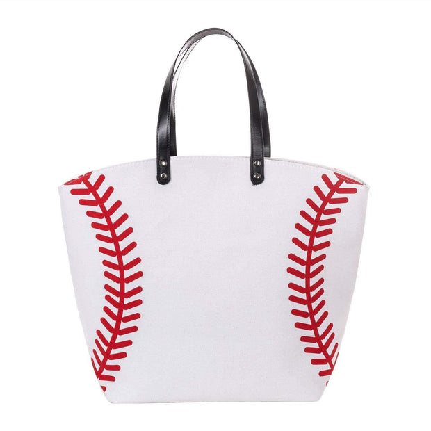 Baseball Canvas Tote Bag